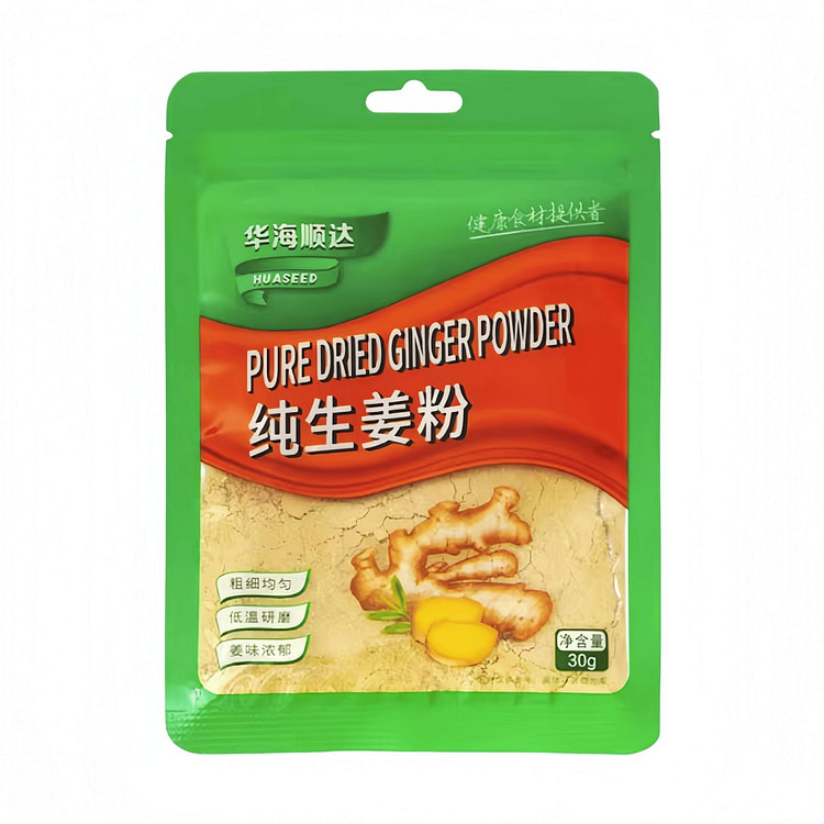 华海顺达 纯生姜粉袋装调料干姜粉 30g*2 60 克