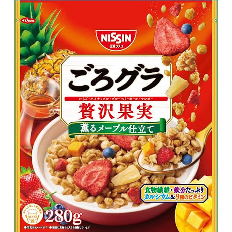 Nissin Cisco Mixed Fruit Granola 280g 1 each