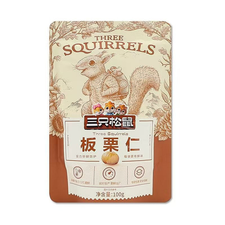 三只松鼠板栗仁100g*1袋 100 克