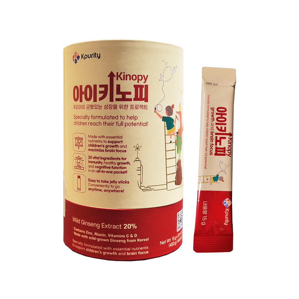 Children’s Growth Specially Formulated Wild Ginseng Jelly Sticks – 30Sticks 1 each