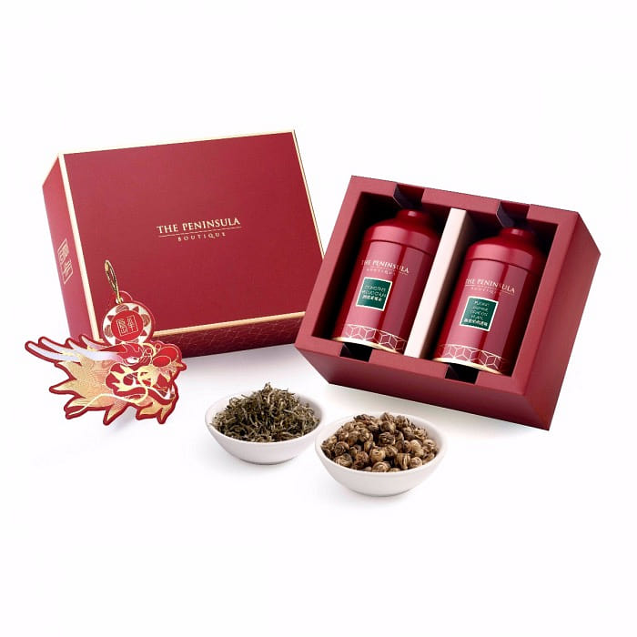 The Peninsula Boutique Bi Luo Chun & Fuding Jasmine Dragon Pearl Gift Set 70 g