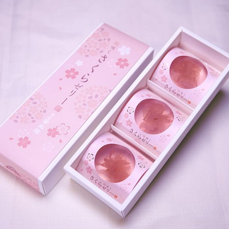 EITARO TOKYO Seasonal Sakura Limited Jelly 3pc