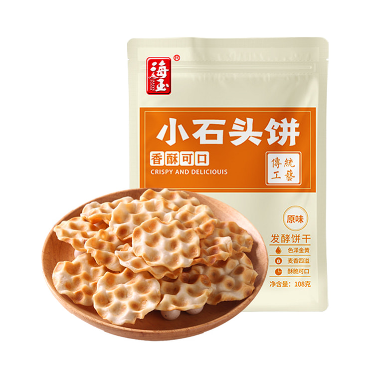 海玉小石头饼石子馍山西特产原味108g*1袋