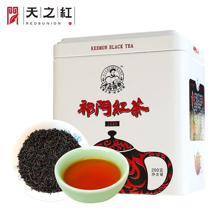 天之红祁门红茶核心原产地茶叶祁门工夫红茶祁红罐装200g