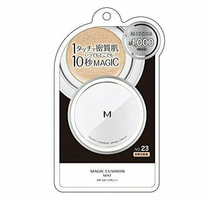 【日本直邮】MISSHA谜尚 水光肌遮瑕气垫 水润保湿 15g #23