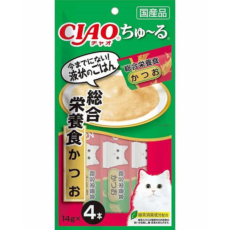 Inaba CIAO Cat Sticks Skipjack Tuna 14g*4 sticks 1 each