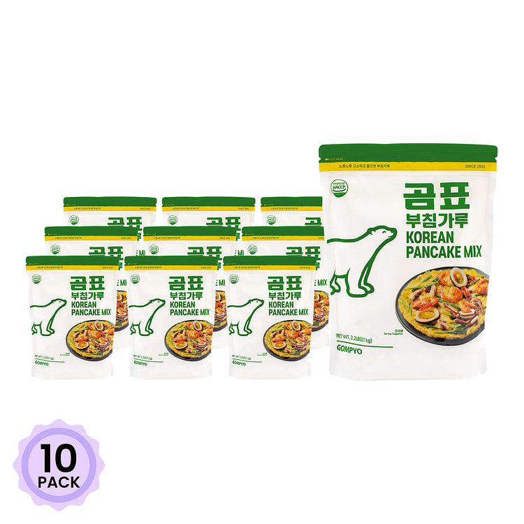 白熊 韩式煎饼粉 2.2 磅*10 包