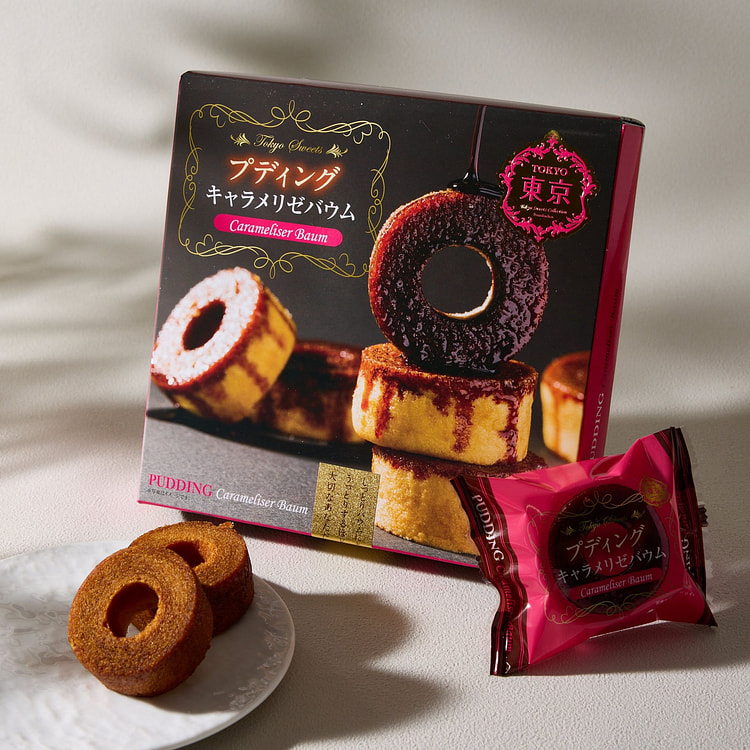 焦糖布丁年轮蛋糕（6个）