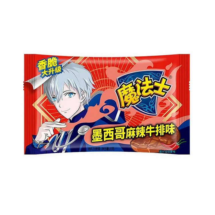 【美国直邮】魔法士 干脆面（墨西哥麻辣牛排味） (min 9)