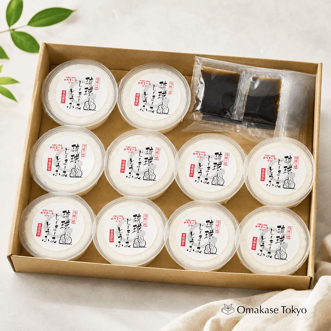 Ryukyu Jimami Tofu with sauce 10Pcs 2.01 lb