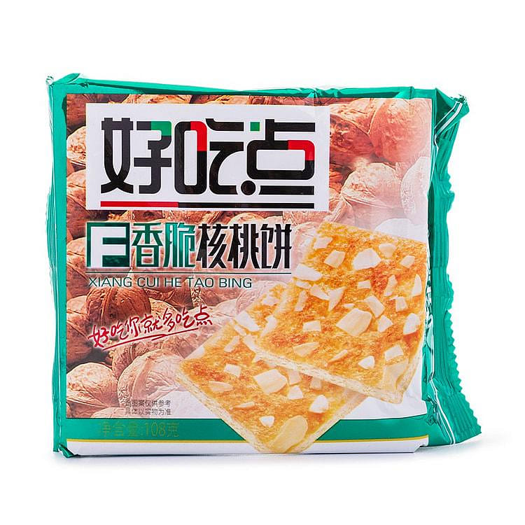 Daliyuan HaoChiDian Crispy Walnut Biscuits 108 g
