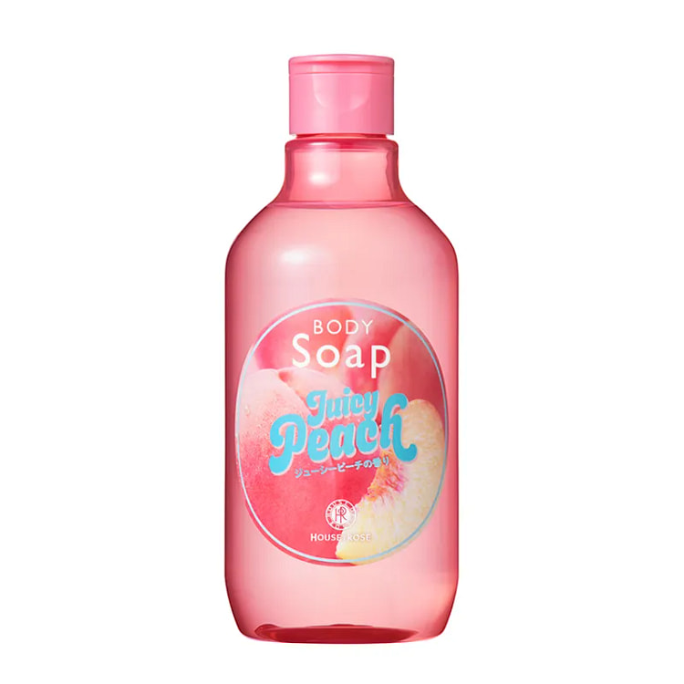 House of Rose Peach Body Wash 300ml 1 each