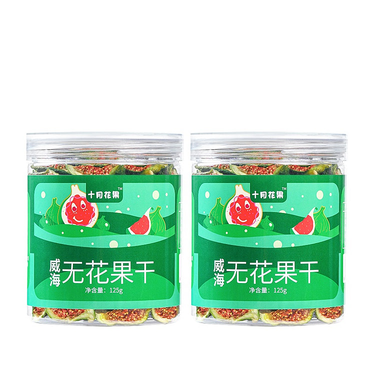 饭团妈妈青皮无花果干125g*2罐