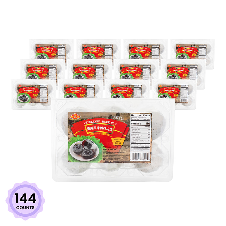 Imperial Taste Preserved Duck Eggs 2.11 oz*144 counts