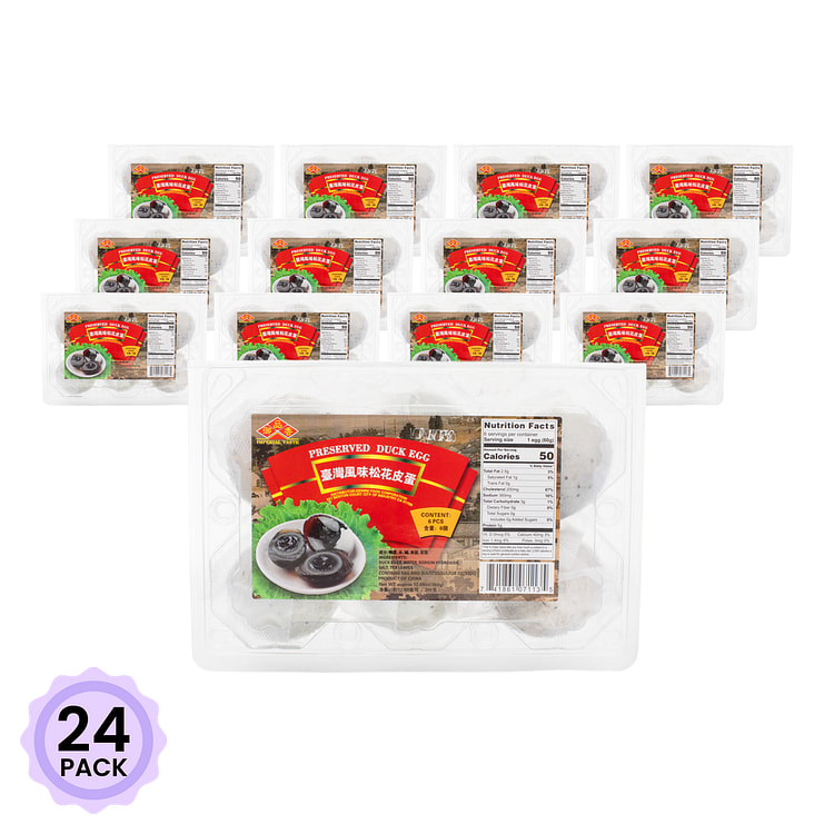 御品香 松花糖心皮蛋 2.11 盎司*6 个*24 包