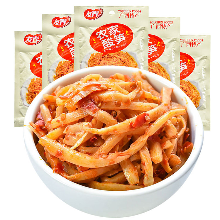 Youchun Guangxi Sour Bamboo Shoots Guilin rice noodle Luosifen with vegetab