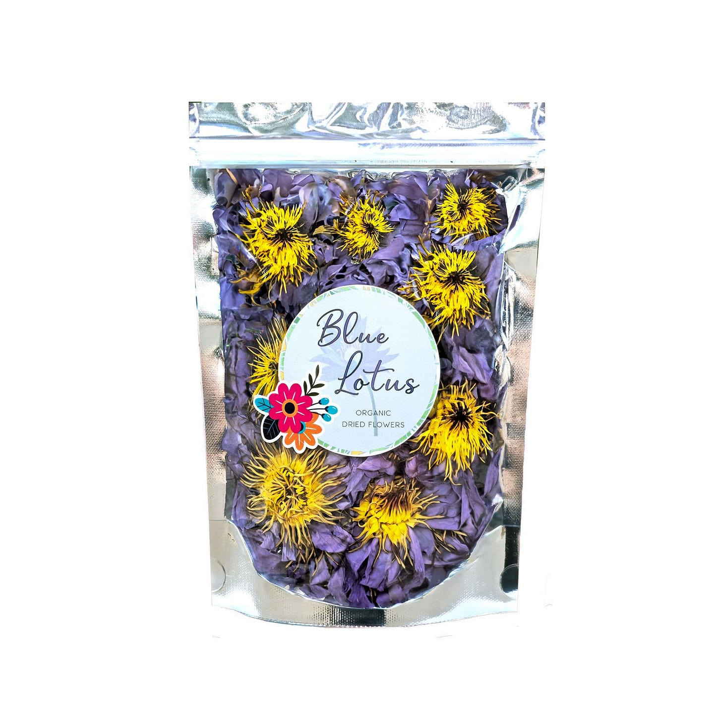 Blue Lotus Dried Whole Flowers 0.5oz 1 each