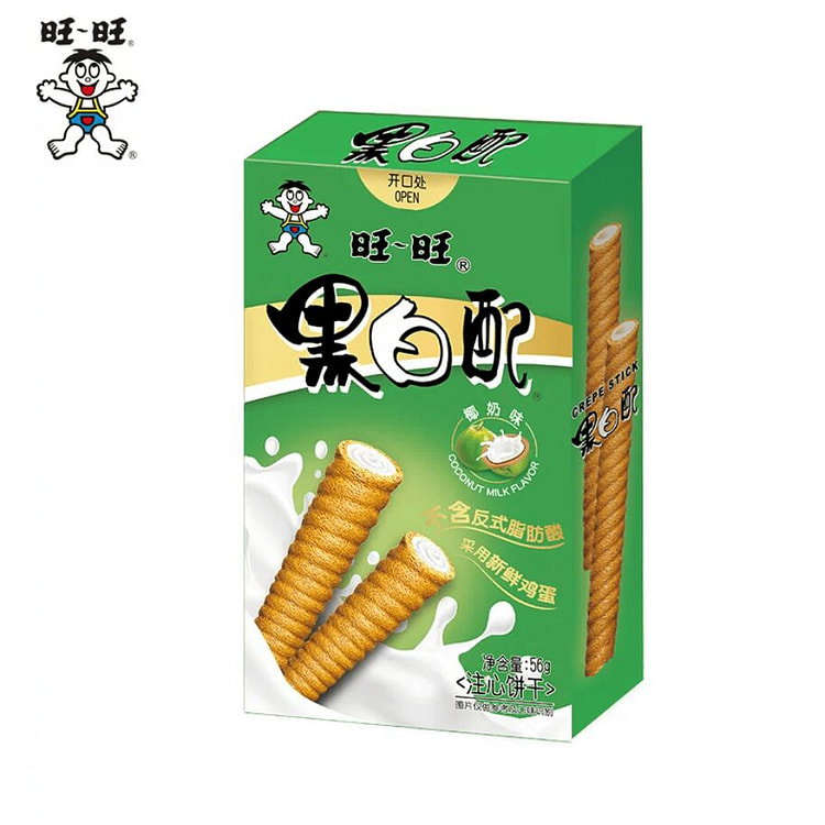 Want Want coconut milk flavor 56g 56 g