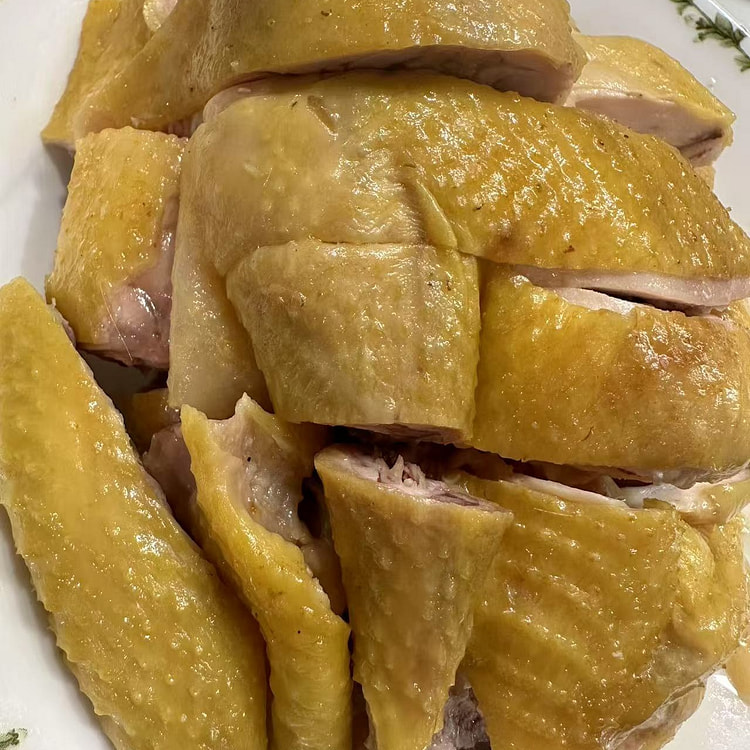 Signature salted chicken half 1 each