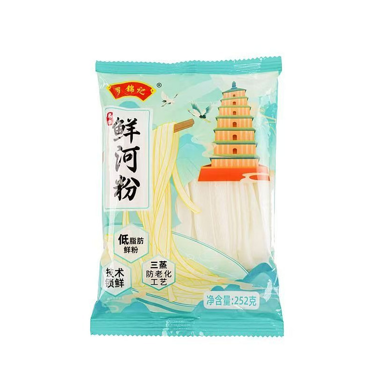 Luo Kam Kee Wet Rice Noodles 252g 1 pack