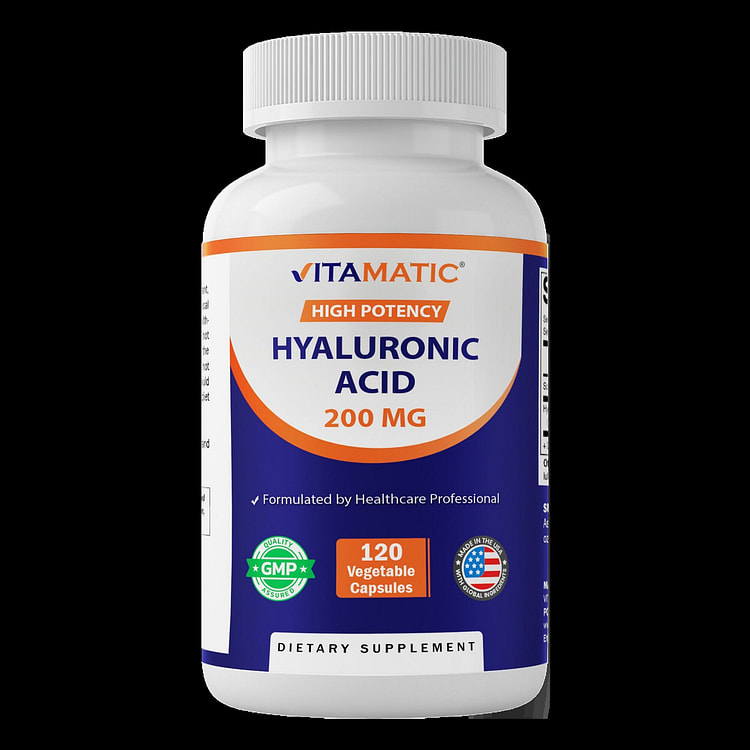 Hyaluronic Acid 200mg - 120 Capsules