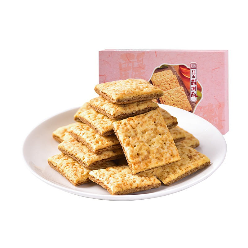 Tianfu tea cooking cream biscuits black tea flavor 156 g