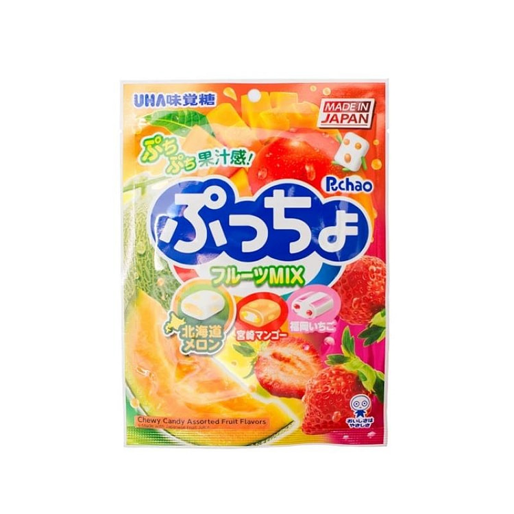 UHA/悠哈 普超水果味软糖（日本进口） 90 克