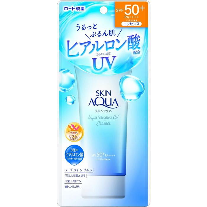 乐敦SKIN AQUA 超保湿水感精华防晒霜
