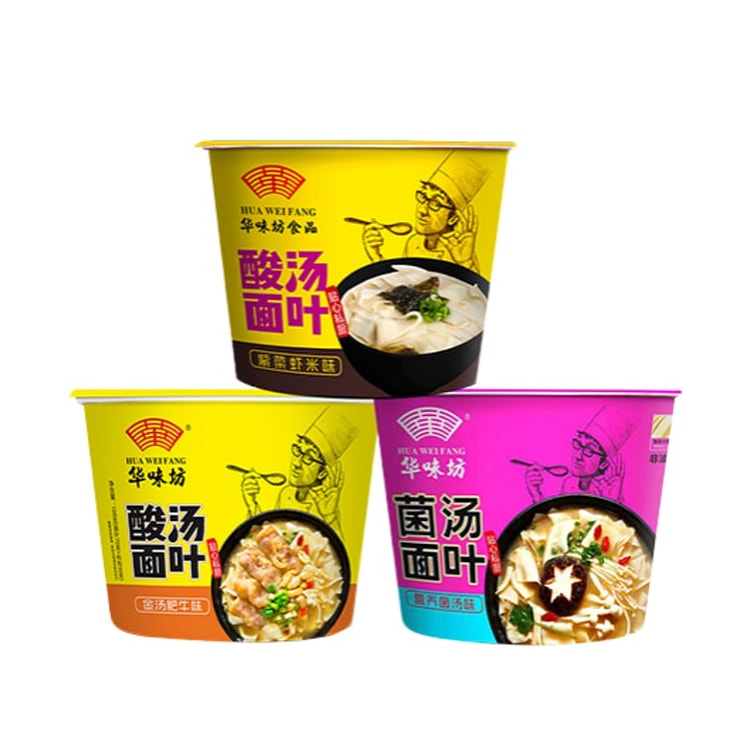 华味坊 紫菜虾 刀削面 110 克
