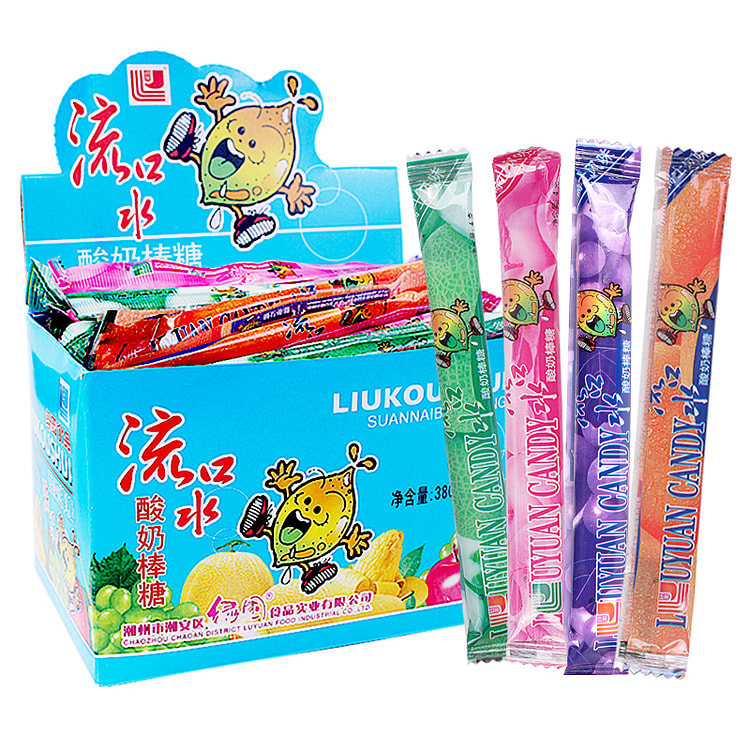 Drooling yogurt lollipops 330g*1 box