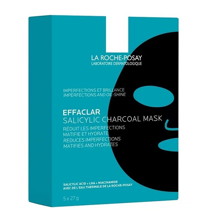 La Roche-Posay Salicylic Acid Black Face Mask 1 box