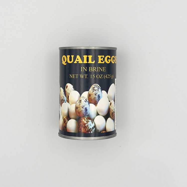 Golden Heart Quail Eggs in Brine 15 oz