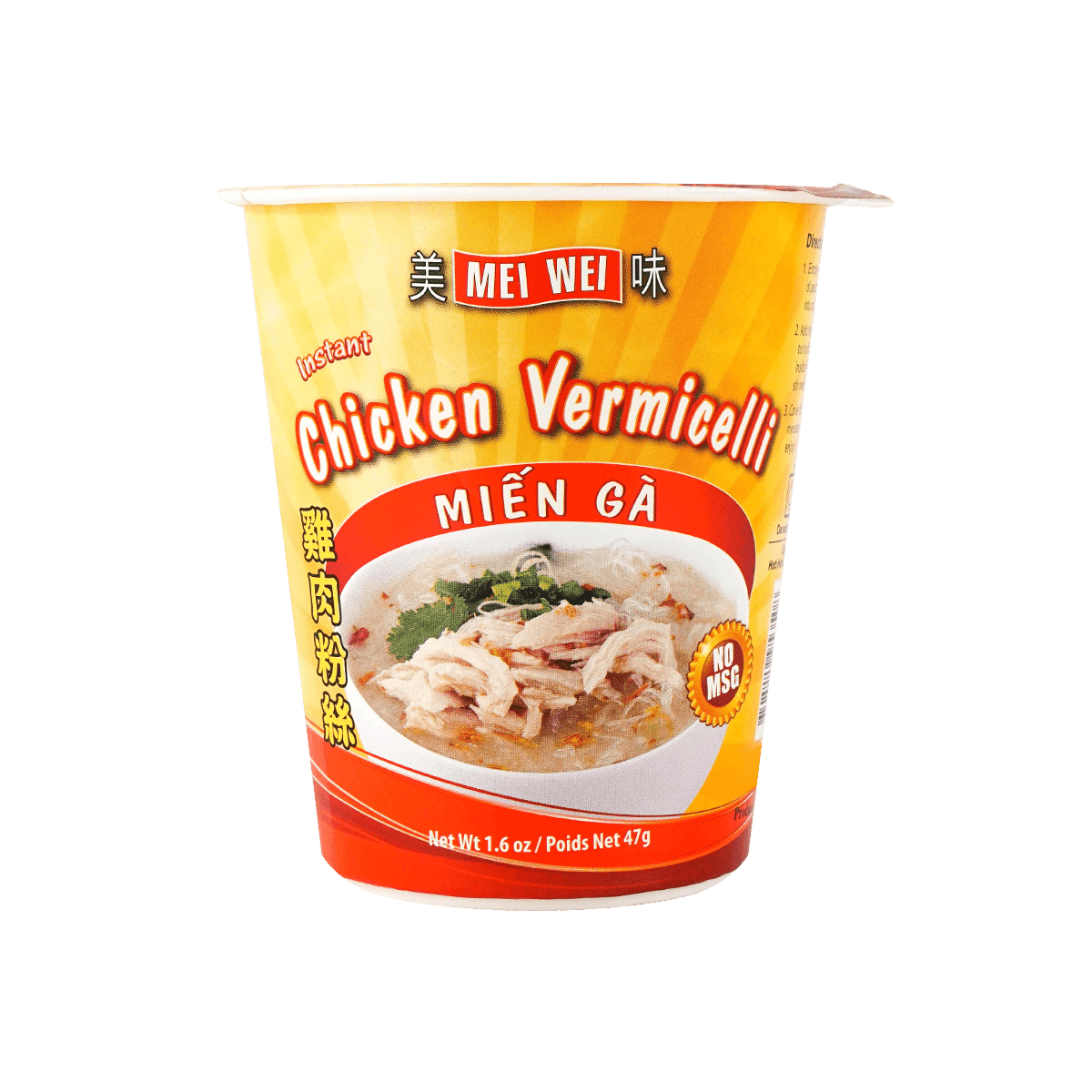 Mei Wei Miến Gà Mei Wei 1.6 oz 1 phần
