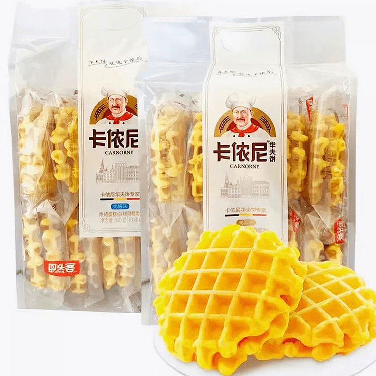 【回头客】鸡蛋味华夫饼