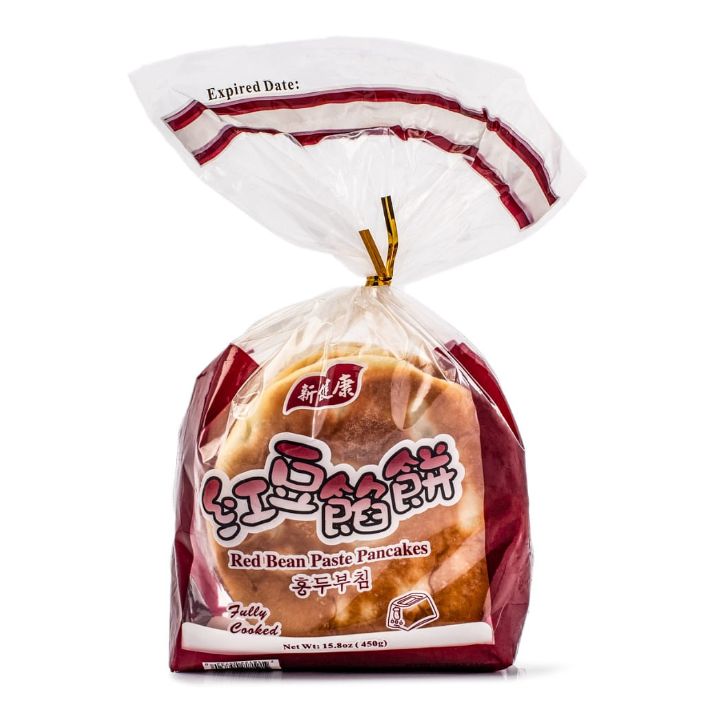 新健康 红豆馅饼 5个 冷冻 450 克