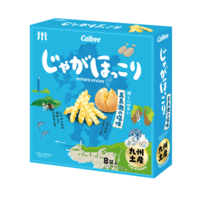 Potatoes are warm Salty taste of Goto Sea 1 box