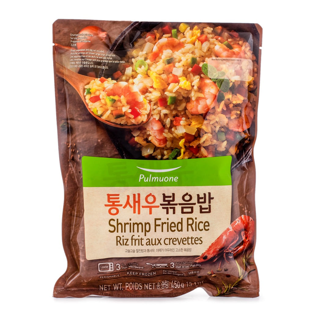 Pulmuone Shrimp Fried Rice, Frozen 15.9 oz
