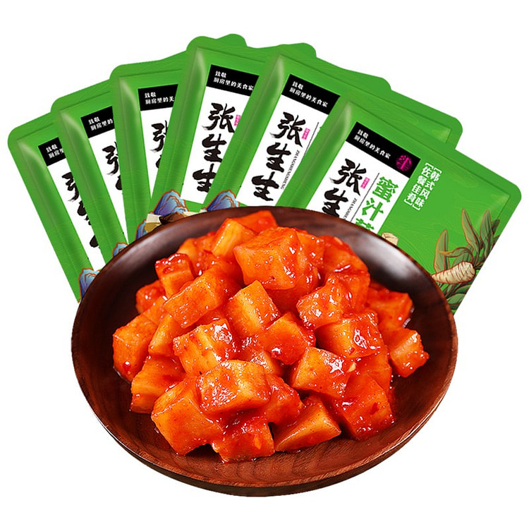 【张生生】萝卜块 酸辣萝卜干 韩国泡菜下饭咸菜1袋