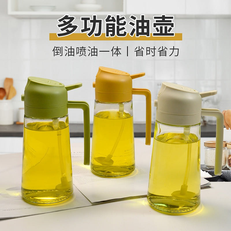 2-in-1 large bucket spray bottle/bottle 600ML/ White 1 count