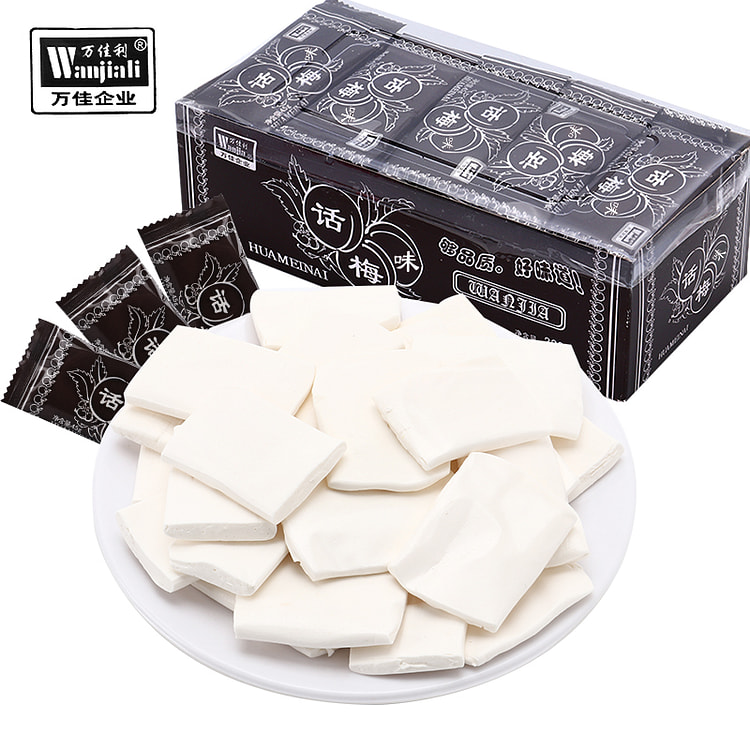 万佳利话梅奶糖280g/盒