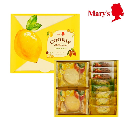 Mary's 柠檬什锦巧克力曲奇礼盒 14枚入