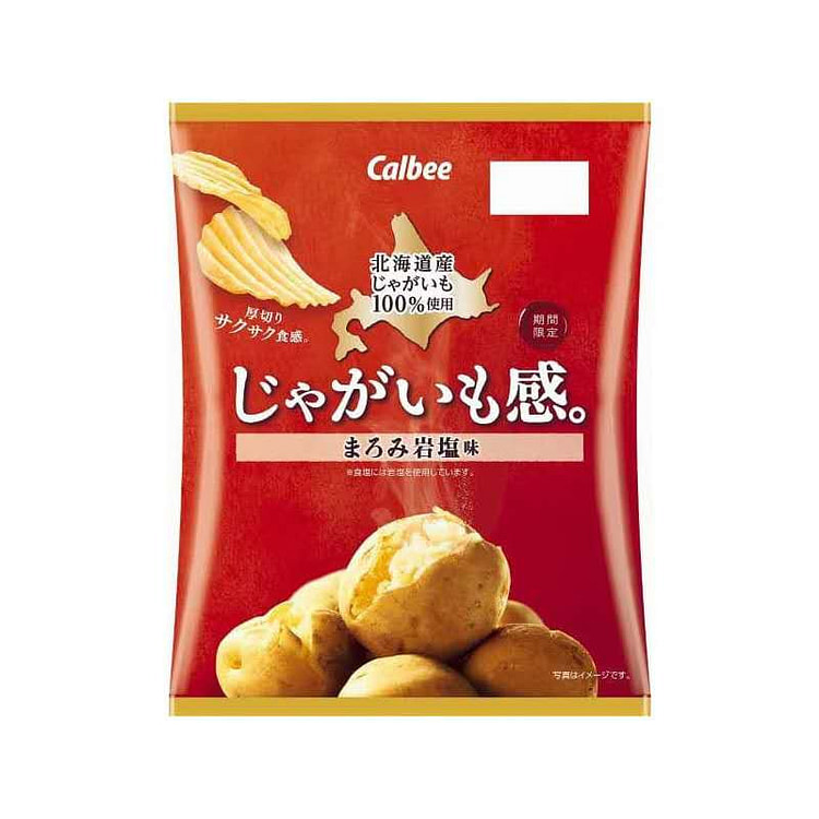 Calbee 卡乐比 纯粹薯味。岩盐味 60g