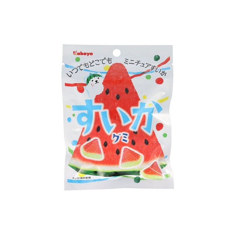 日本直邮 夏季限定 kabaya 西瓜口味软糖