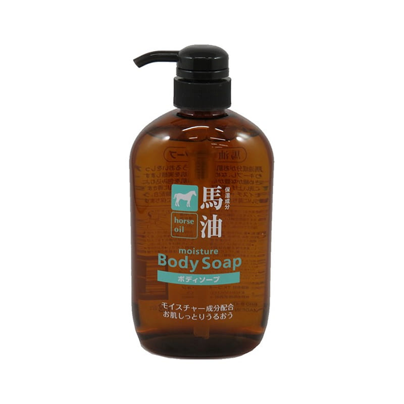 KUMANOYUSHI Horse Oil Moisturizing Body Wash 600ml 1 each