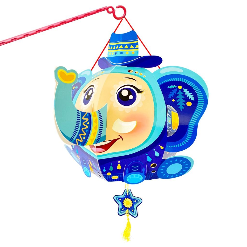 LỒNG ĐÈN KẾT NỐI SÁNG TẠO VOI THÔNG THÁI 1 gói