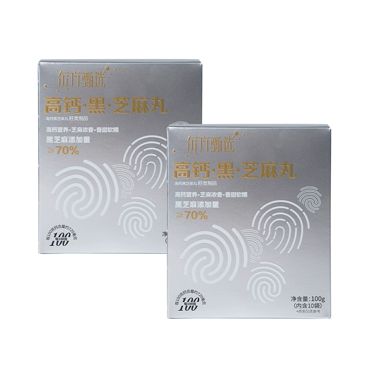 东方甄选高钙黑芝麻丸 100 克