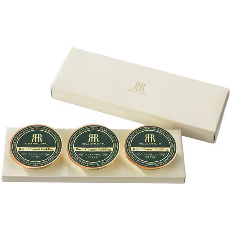 Rihga Royal Hotel Custard Pudding Royal (3 pieces) 1 each