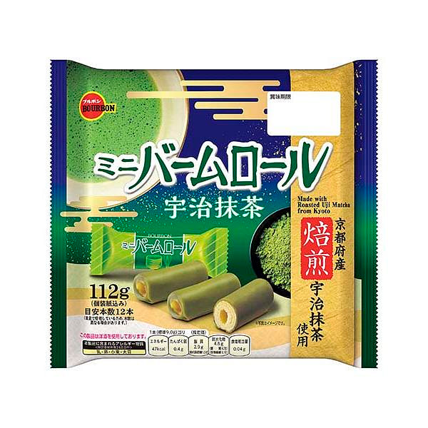 Bourbon Uji Matcha Filled Swiss Roll 112g 1 each