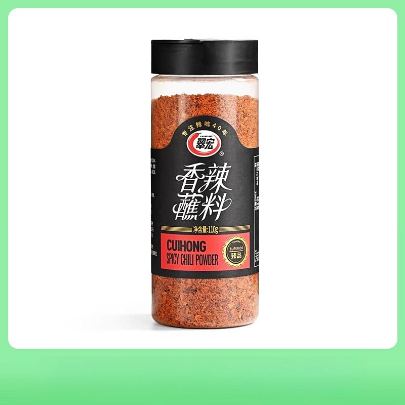 Cuihong Spicy Dipping Sauce 110g*2 bottles 220 g