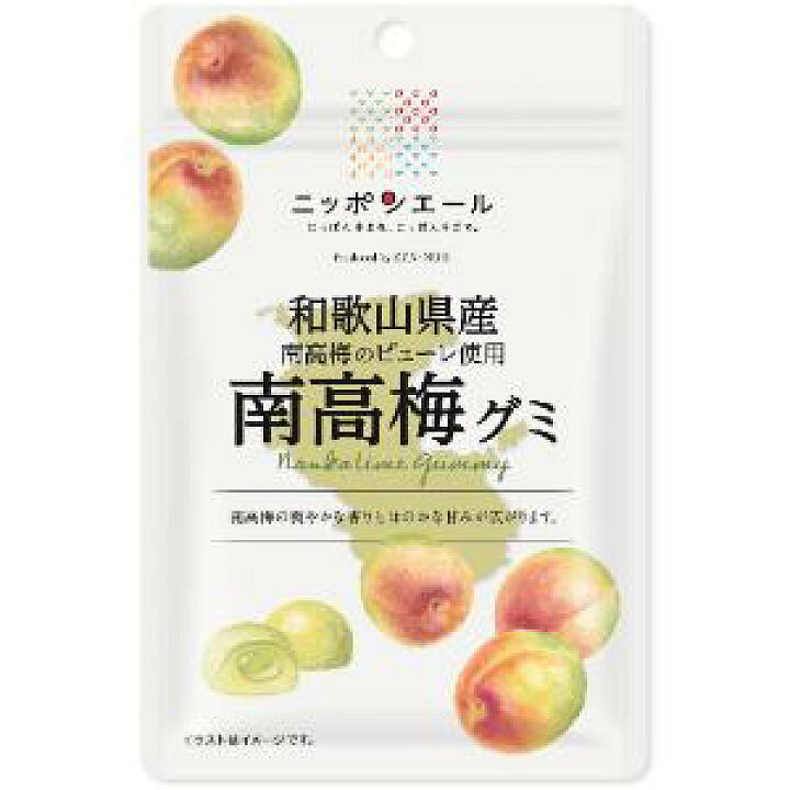 JA Zen-noh Wakayama Nanko Plum Gummy 40g 1 each